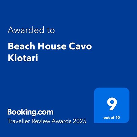 Beach House Cavo Kiotari Jenadi Zewnętrze zdjęcie